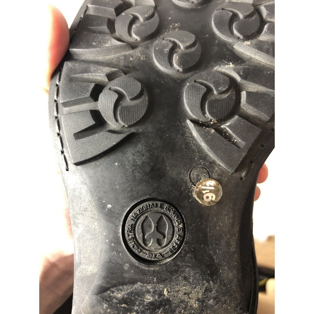 Aquatalia Womens Moto Ankle Boots Size 9.5 Black - Picture 9 of 10